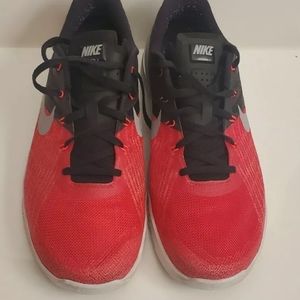 Nike Men's Metcon 3 Red/Black/White Sz 10.5 852928-600 Training Shoe